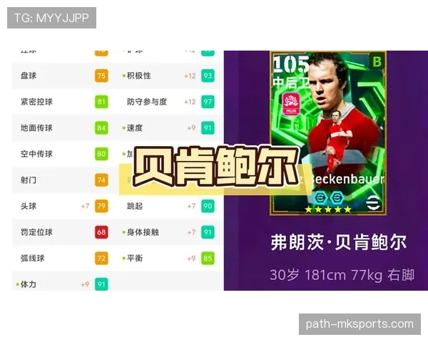 贝肯鲍尔传球视野 贝肯鲍尔传球视野